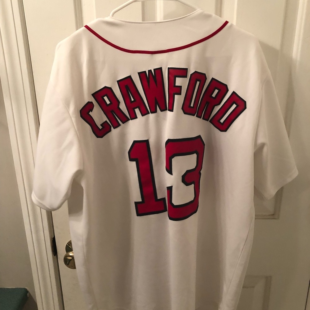 Carl Crawford Red Sox Jersey
